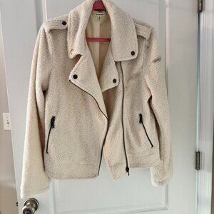 Sherpa Moto-Style Jacket